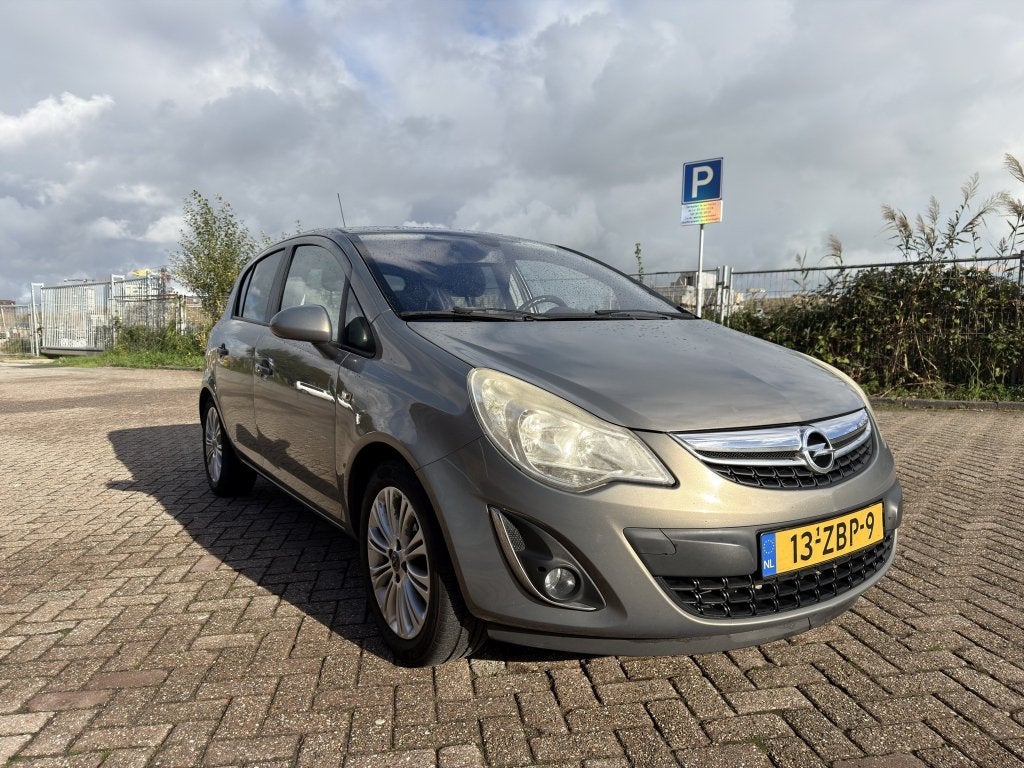 Opel Corsa 1.4-16V 5drs 2012 | APK 07-2027 | Onderhouden, Voorwielaandrijving, 4 cilinders, Bruin, 100 pk