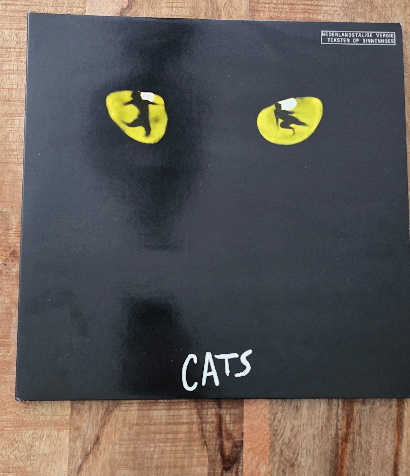 Cats Musical LP - Nederlandse Versie (1987), Inclusief binnenhoes, Ophalen of Verzenden, Gebruikt, 12 inch