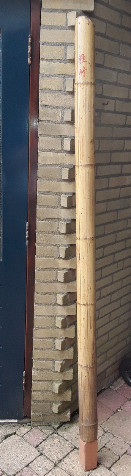 Bamboe hoekpaal voor schutting 1.80m, Tuin en Terras, Ophalen, Zo goed als nieuw, Minder dan 3 meter, 1 tot 2 meter