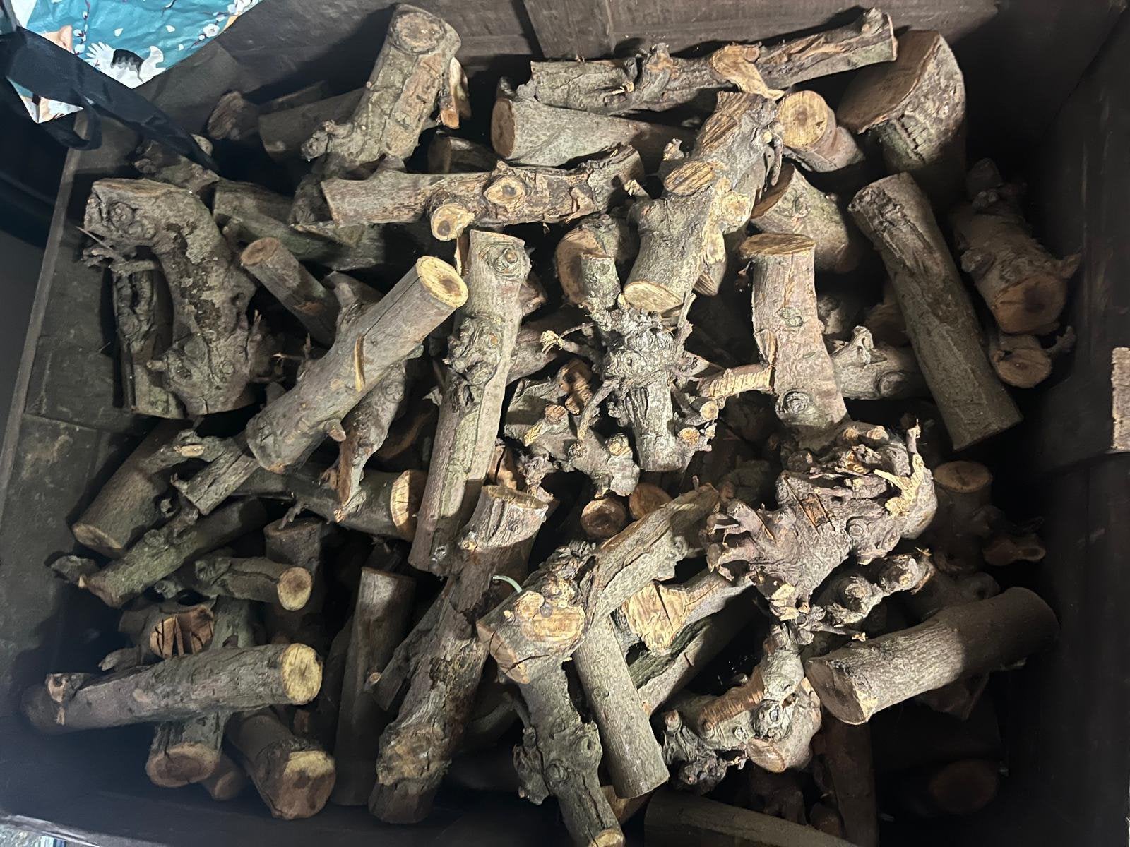 Gedroogd Appelhout / Haardhout/ BBQ hout, Tuin en Terras, Minder dan 3 m³, Ophalen