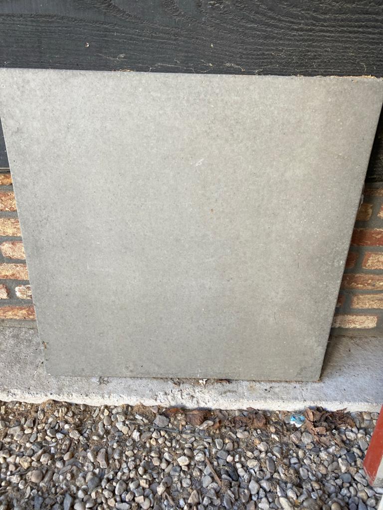 Handgemaakt betonnen blad 60x60 cm, Ophalen of Verzenden, Gebruikt