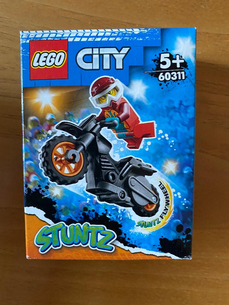 Lego 60311 City Stuntz vuur stuntmotor NIEUW, Ophalen, City, Lego, Nieuw