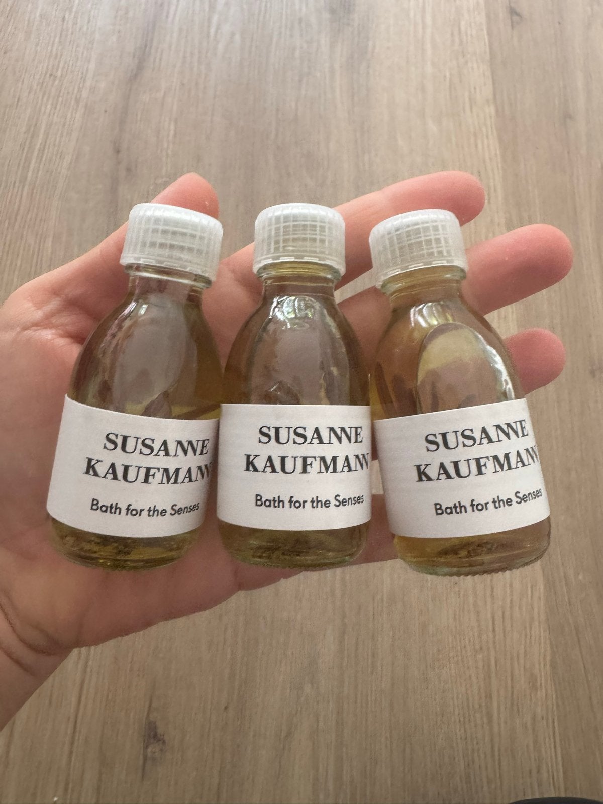 Susanne Kaufmann Bath for the Senses - 3x 30ml, Ophalen of Verzenden, Nieuw, Bad & Douche