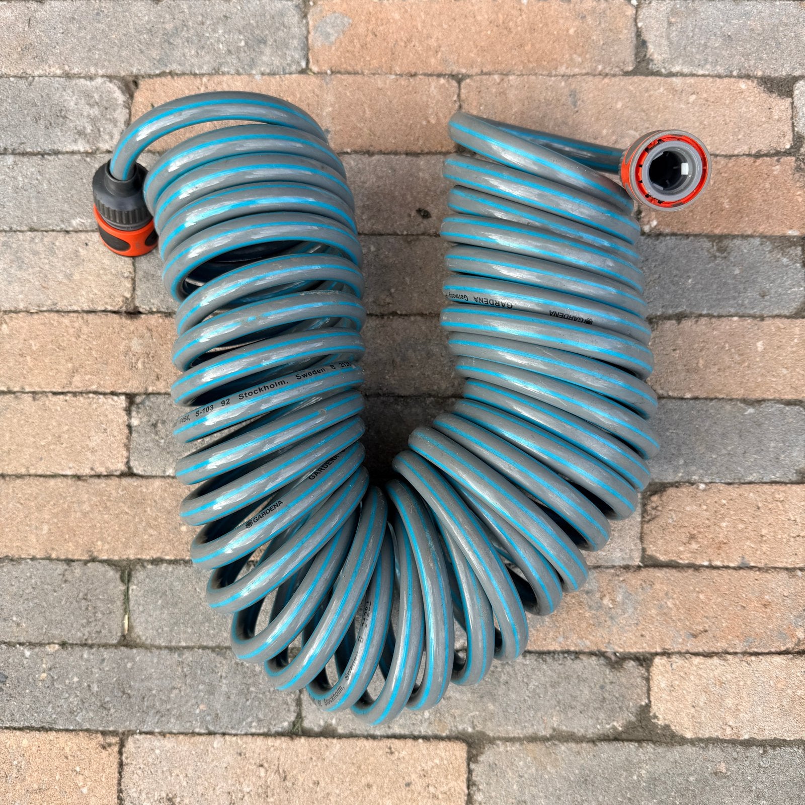 Gardena spiraalslang 10 meter, Tuin en Terras, Tuinslangen, Verzenden, Zo goed als nieuw, Tuinslang