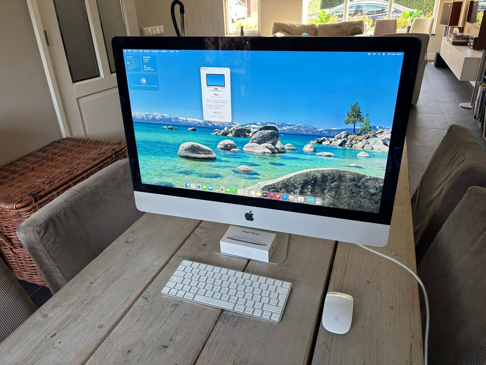 iMac Retina 5K, 27-inch, 2020 Core i7, 32GB RAM 5500 XT 8GB, Ophalen, 32 GB, SSD, IMac