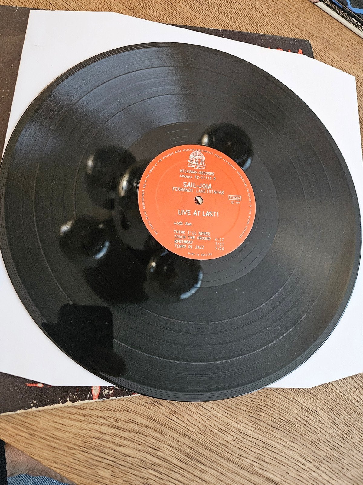 Sail-Joia - Live at Last! LP (1980) - Braziliaanse Jazz, LP, Gebruikt, Originele persing, Ophalen of Verzenden