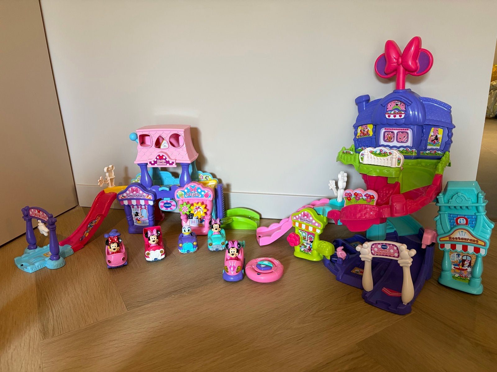 VTech Toet Toet Auto's Minnie Mouse Speelset, Ophalen, Zo goed als nieuw, 2 tot 4 jaar