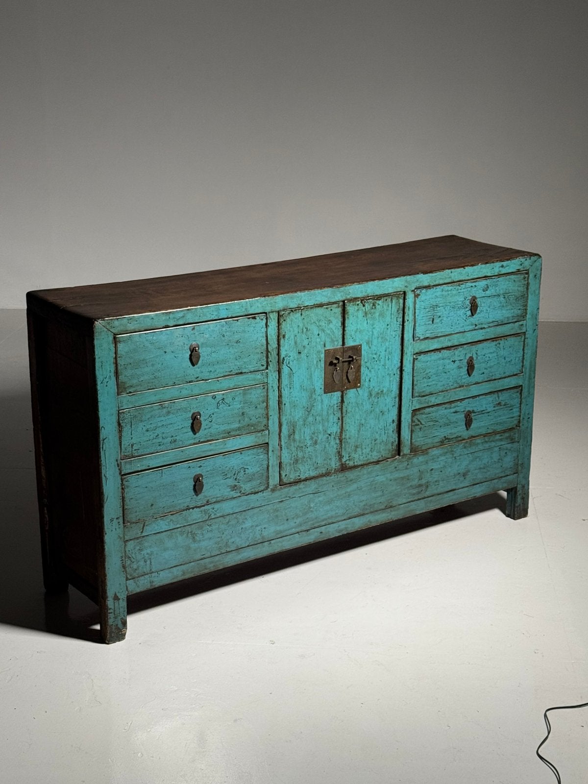 Chinees dressoir blauw