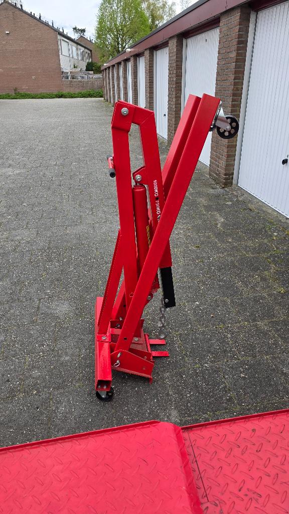 werkplaats kraan1 ton, Ophalen, Zo goed als nieuw