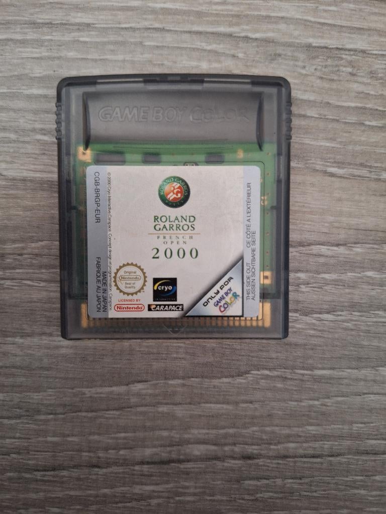 Gameboy Color - Roland Garos 2000 - kale cassette, Gebruikt, Verzenden, Overige genres, 1 speler