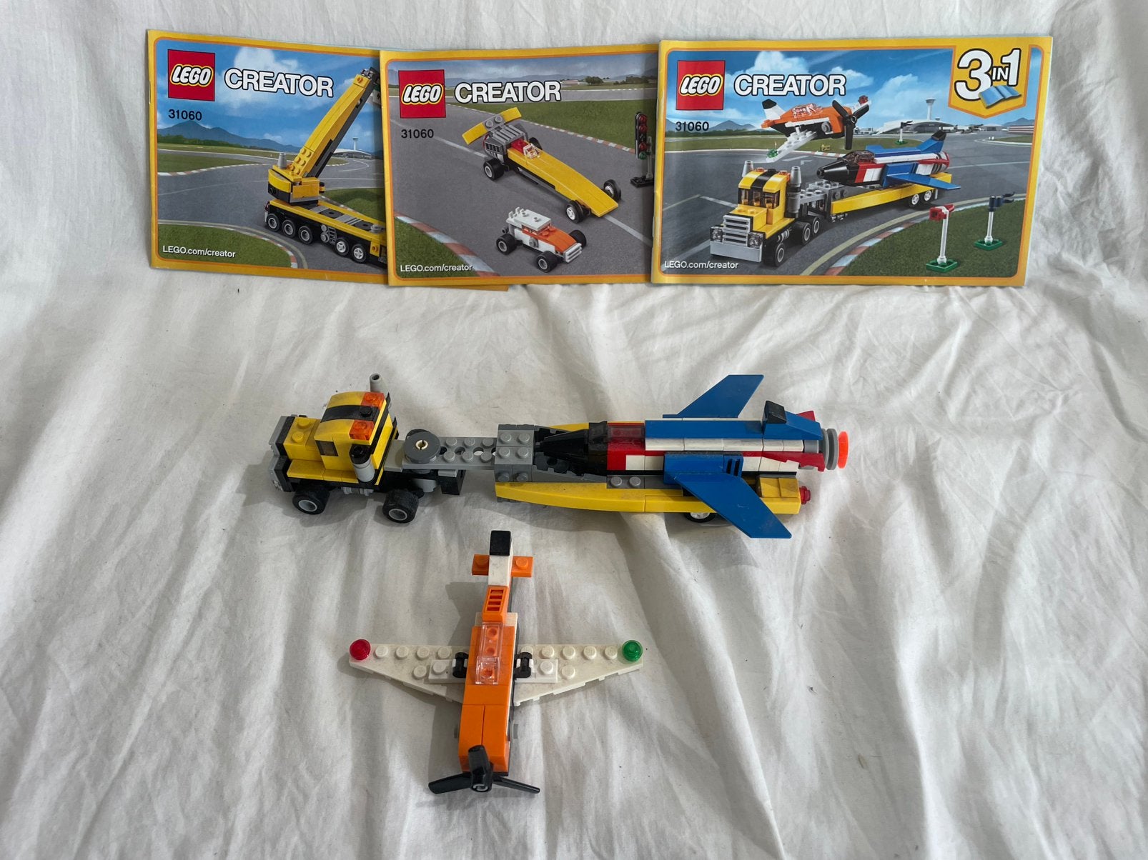 Lego creator set 31060, Lego, Inclusief instructies, Ophalen of Verzenden, Zo goed als nieuw