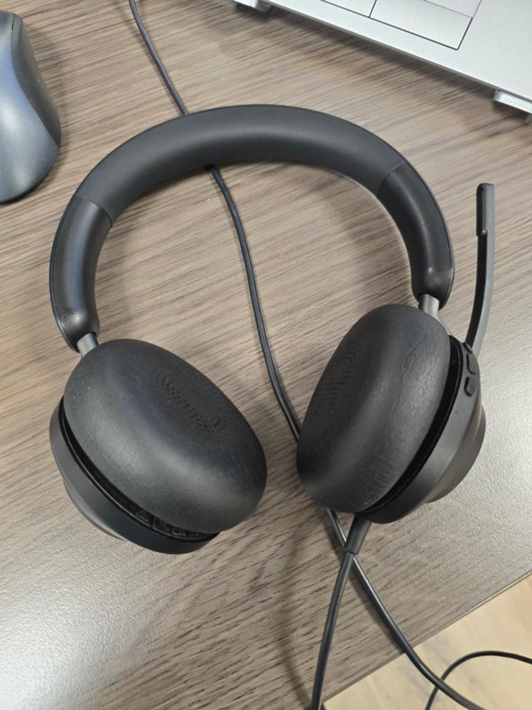 Jabra Evolve2 40 USB-C Headset, Audio, Tv en Foto, Koptelefoons, Ophalen of Verzenden, Zo goed als nieuw, Over oor (circumaural)