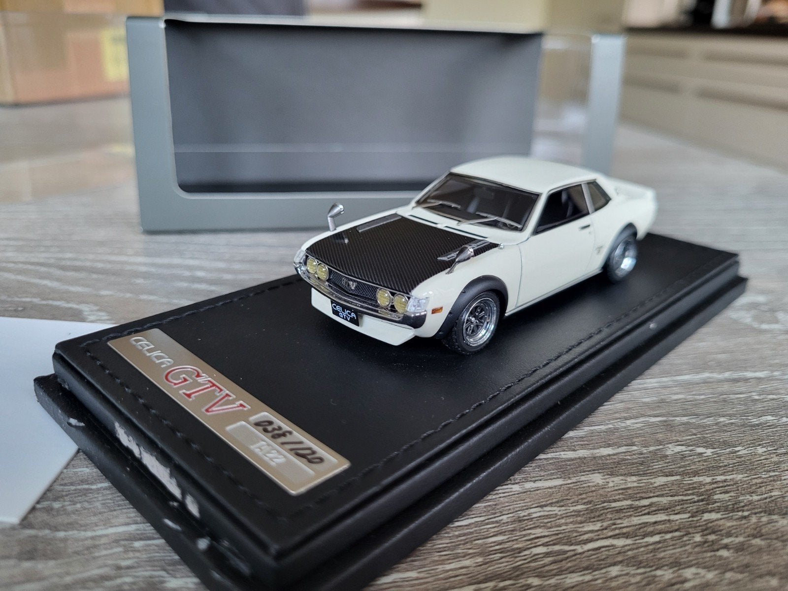 Toyota Celica GTV schaal 1:43 ignition model, Ophalen of Verzenden, Zo goed als nieuw, Auto, Overige merken