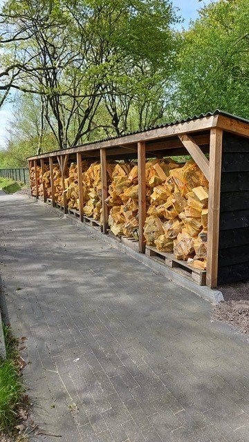 Goedkoop Haardhout te koop!, Minder dan 3 m³, Ophalen, Overige houtsoorten, Blokken