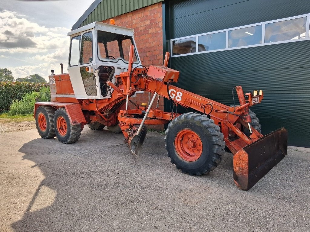 O&K G8 Grader, Ophalen, Bulldozer