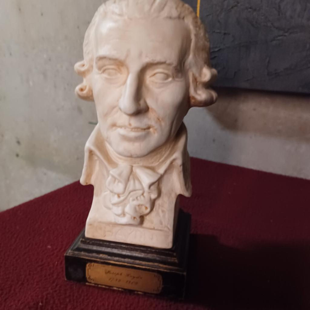 Vintage bisquit porseleinen Buste, Antiek en Kunst, Ophalen of Verzenden