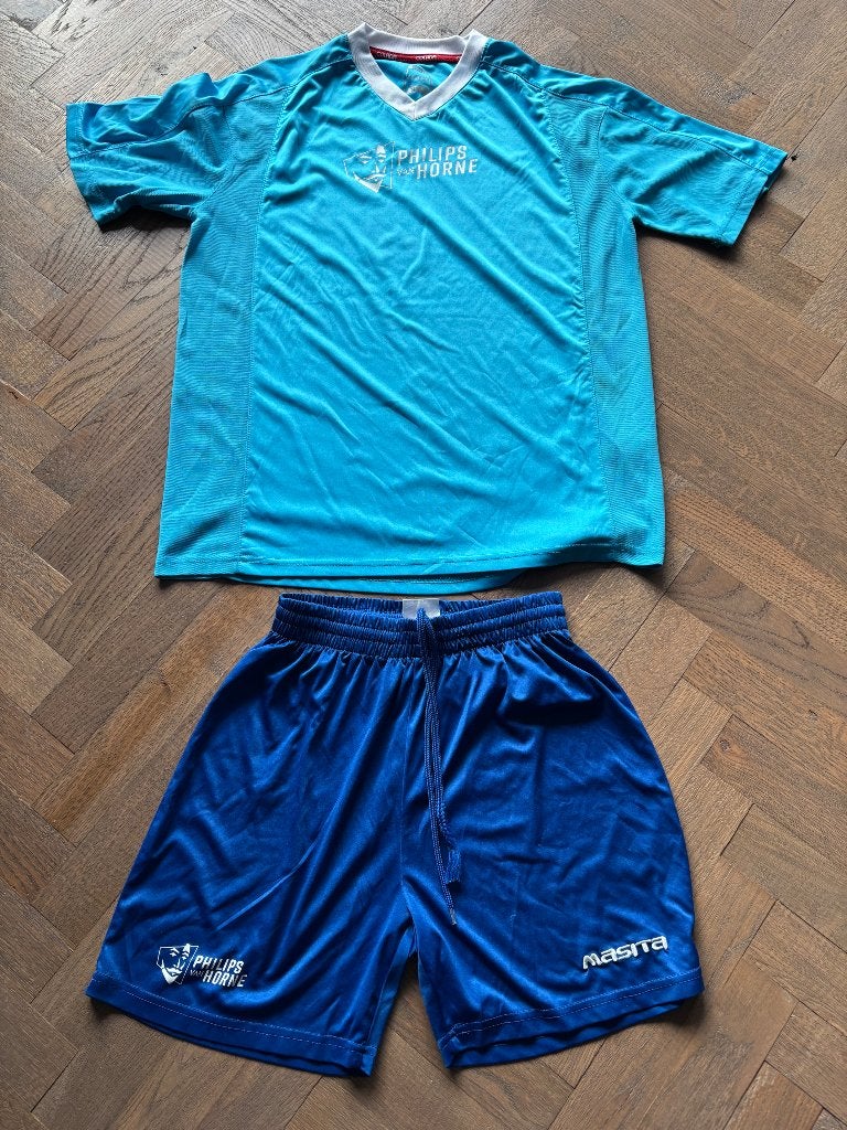 Sporttenue Philips van Horne Weert, Kleding | Heren, Sportkleding, Blauw, Ophalen of Verzenden, Masita, Gedragen