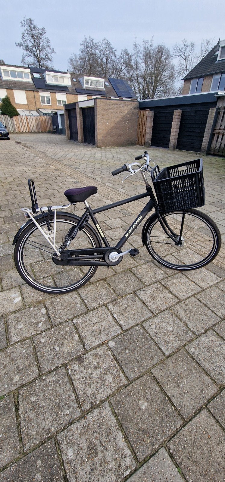 Herenfiets in goede staat OERSTERKE., Fietsen en Brommers, Fietsen | Jongens, Ophalen, Zo goed als nieuw, 26 inch of meer, Handrem