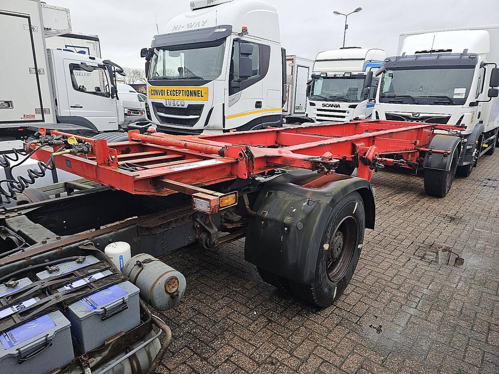 DAPA 20 FT CONTAINER 1 axle bpw drum, Overige kleuren, Bedrijf, Aanhangers en Opleggers, Te koop