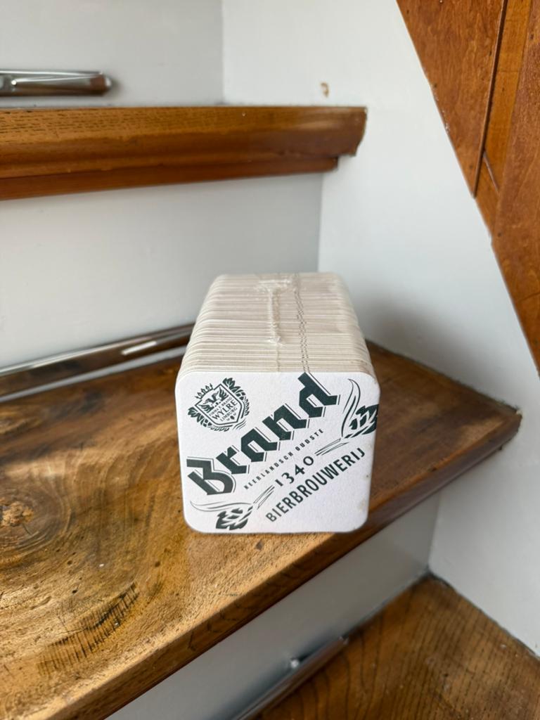 Bierviltjes Brand Bier, Ophalen of Verzenden, Nieuw, Viltje(s), Brand