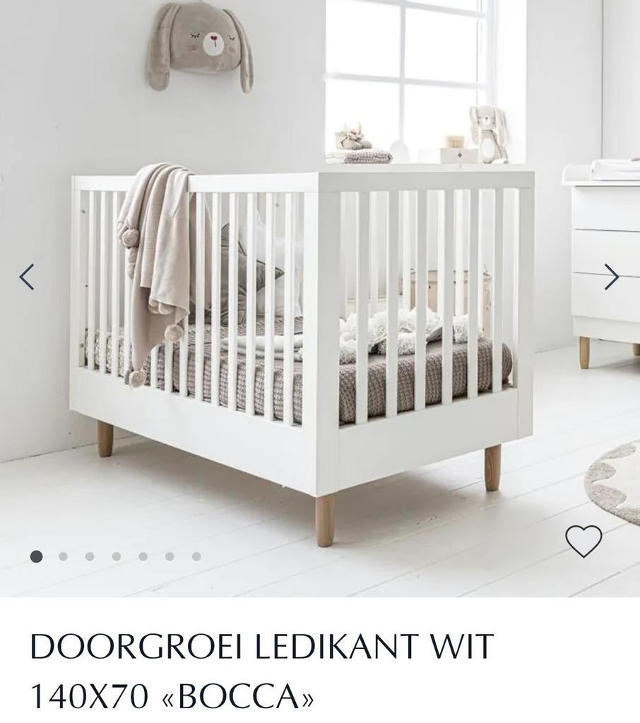 Gloednieuwe Boca doorgroeiledikant Petitie Amelie, Kinderen en Baby's, Babywiegjes en Ledikanten, Ophalen, Nieuw, Ledikant