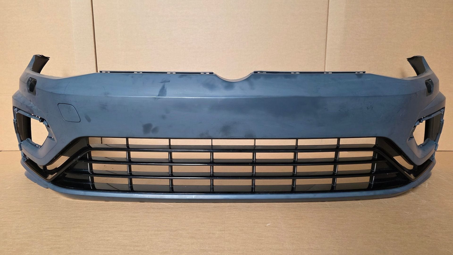 Voorbumper VW Golf 7 VII 7.5 FACELIFT R Model R20 KLS Orgine, Gebruikt, -, Voor, Ophalen of Verzenden