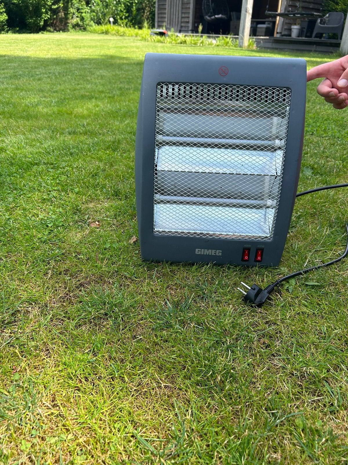 Gimeg Quartz Elektrische Kachel GQK-065, Ophalen, 30 tot 80 cm, Kachel, Minder dan 60 cm
