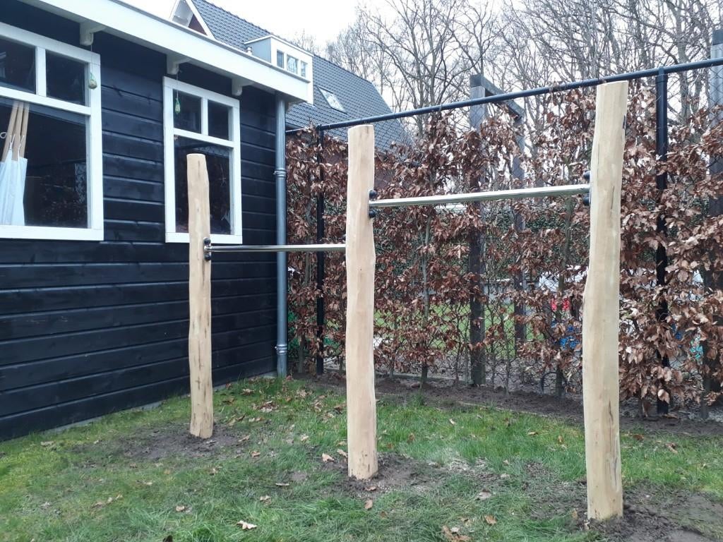 ROBINIA DUIKELREK DUBBEL kukelrek rekstok trapeze, Ophalen, Nieuw