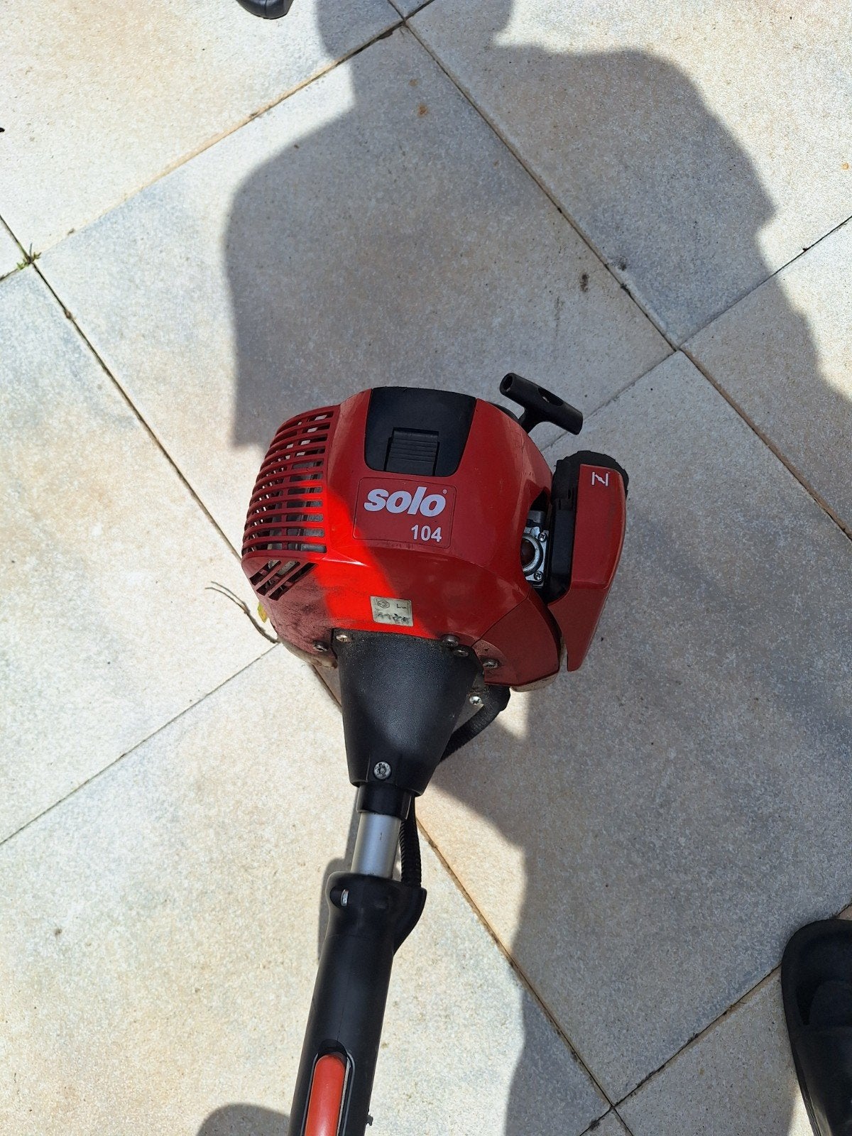 Solo 104 kantenmaaier - Werkt perfect!, Cirkelmaaier, Gebruikt, Minder dan 30 cm, Ophalen of Verzenden
