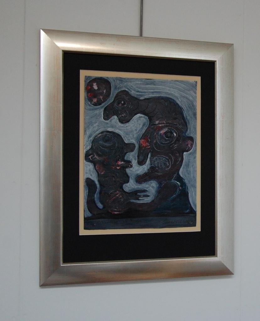 Schilderij geïnspireerd door Lucebert, Enczaineur de singe., Ophalen