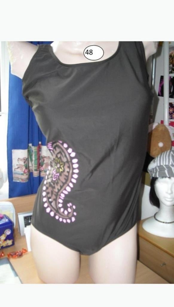 Prothese badpak mt 48, Kleding | Dames, Ophalen of Verzenden, Nieuw, Zwart, Badpak