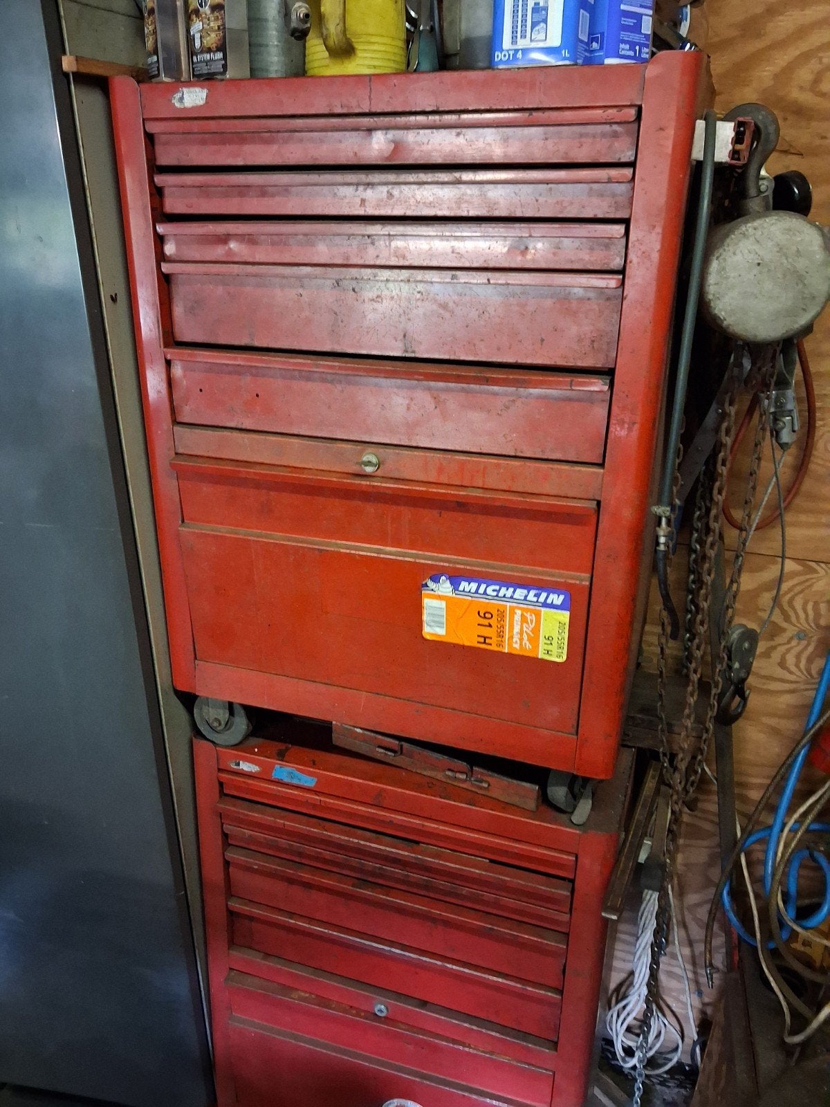Snap on gereedschapswagen(s), Ophalen