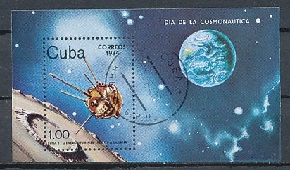 Cuba 1984 M2850 blok 81 gest., Ophalen of Verzenden, Gestempeld, Midden-Amerika