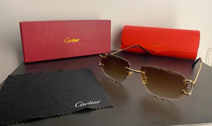 Cartier Diamond Cut Zonnebril, Overige merken, Zonnebril, Overige kleuren, Verzenden
