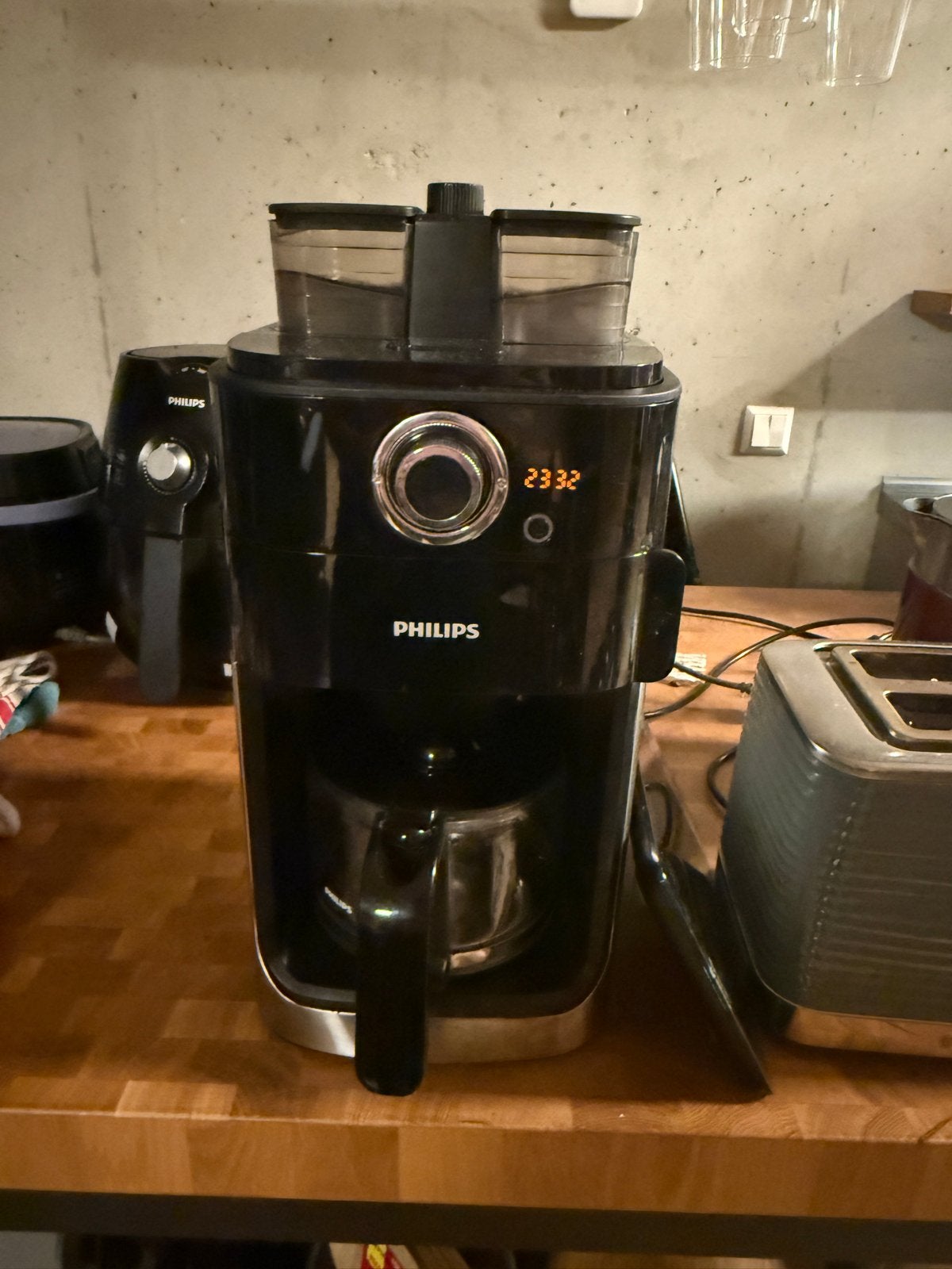 Philips Grind & Brew HD7769/00 - Dubbel bonenreservoir, Witgoed en Apparatuur, Koffiezetapparaten, Ophalen, Gebruikt, 10 kopjes of meer
