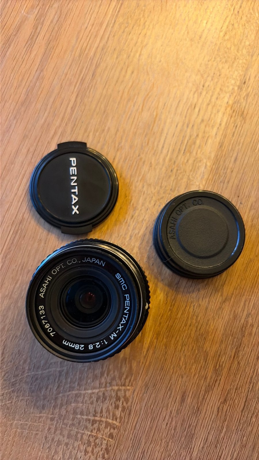 Pentax SMC Pentax-M 28mm f/2.8 groothoeklens K-mount, Ophalen, Zo goed als nieuw, Groothoeklens