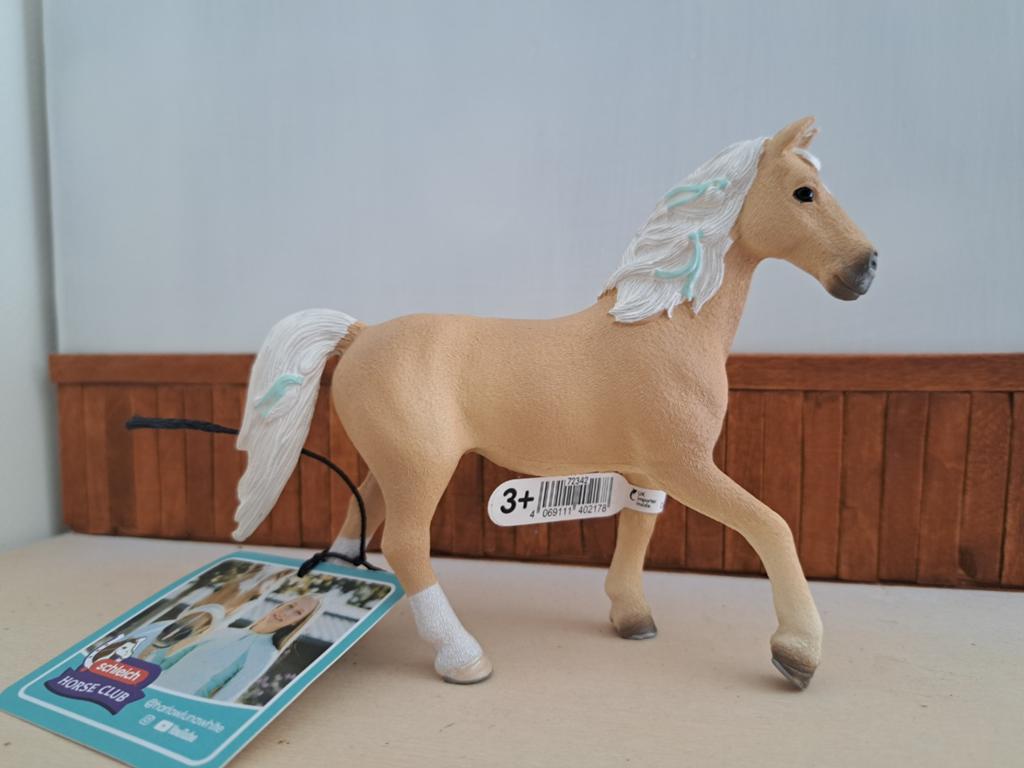Schleich popcorn quarter horse merrie Exclusive UK, Ophalen of Verzenden, Zo goed als nieuw
