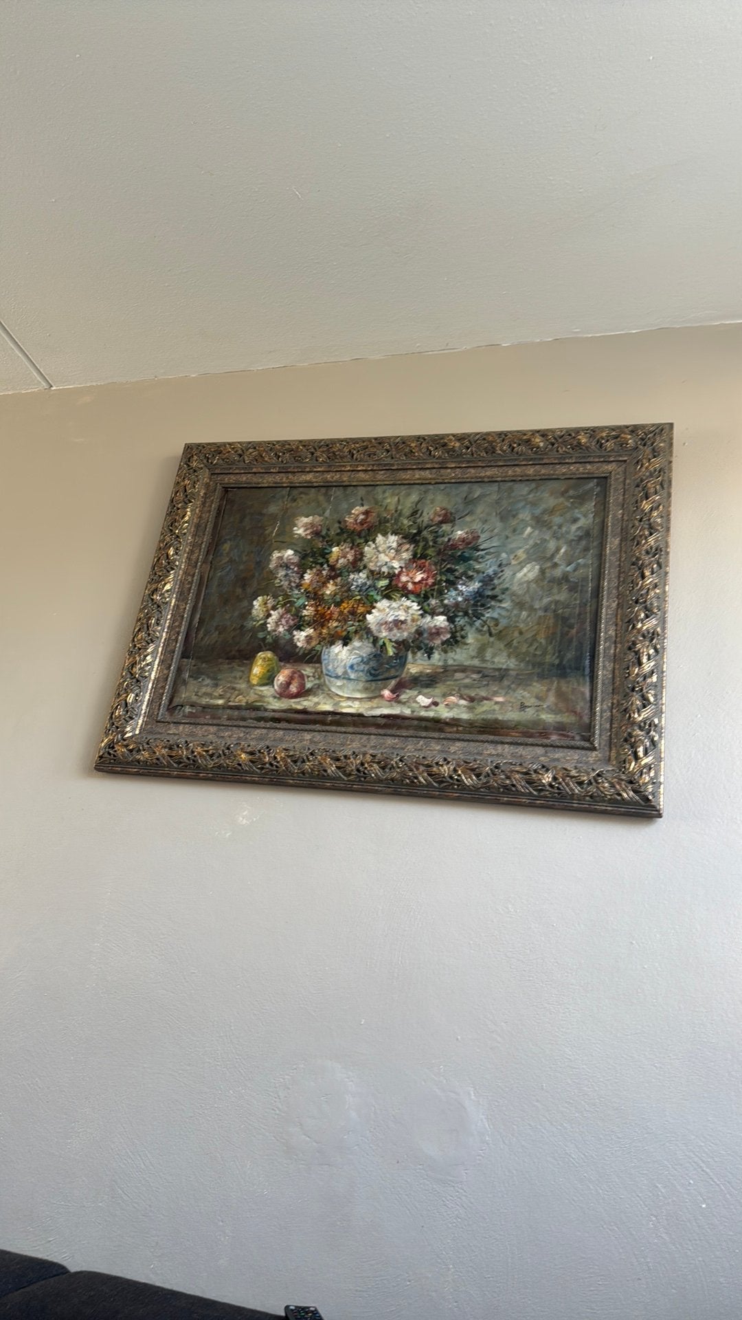 Antieke schiderij, Ophalen
