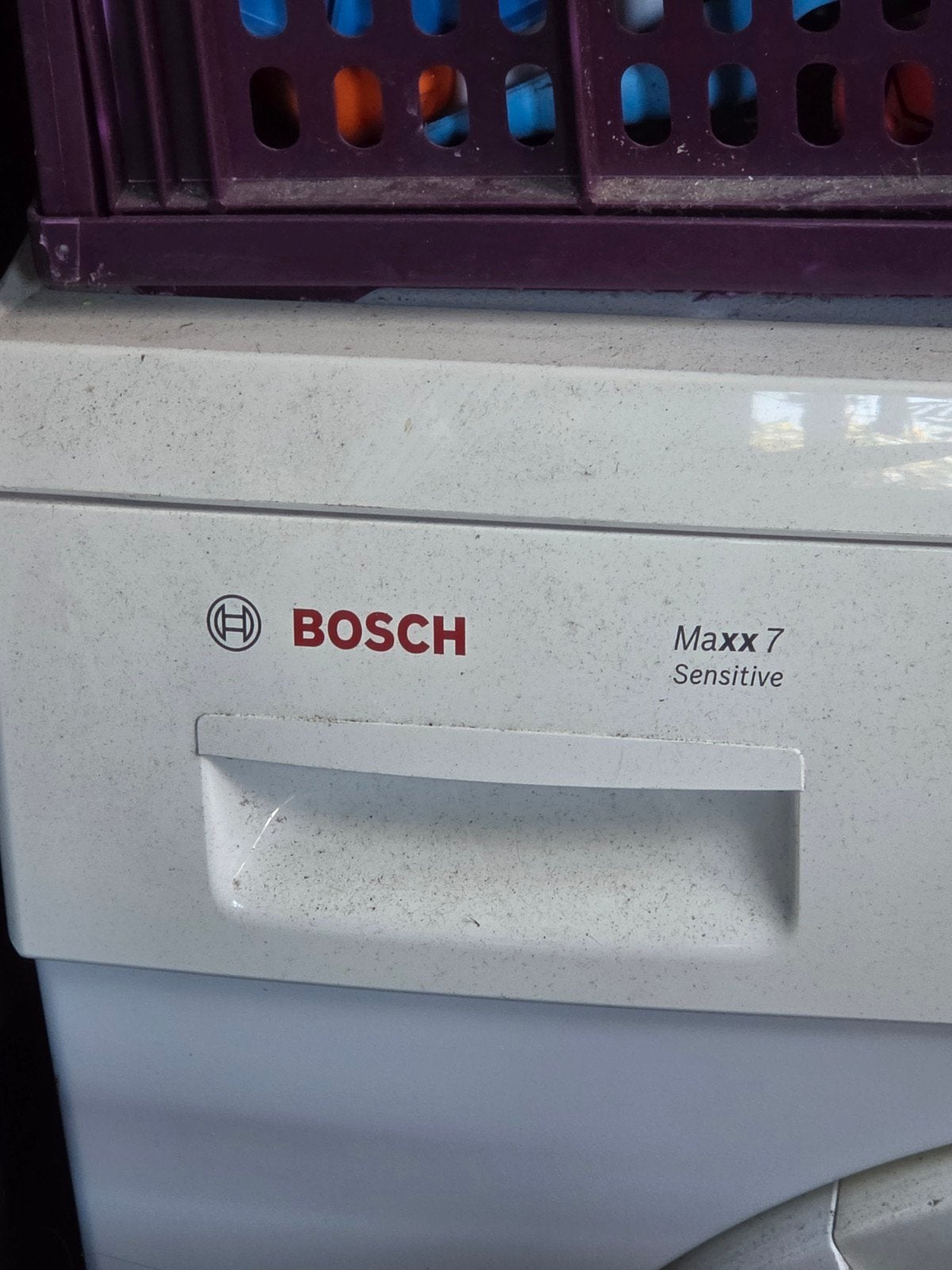 Bosch Maxx 7 Sensitive Wasdroger, Ophalen, 6 tot 8 kg, Gebruikt, Minder dan 85 cm