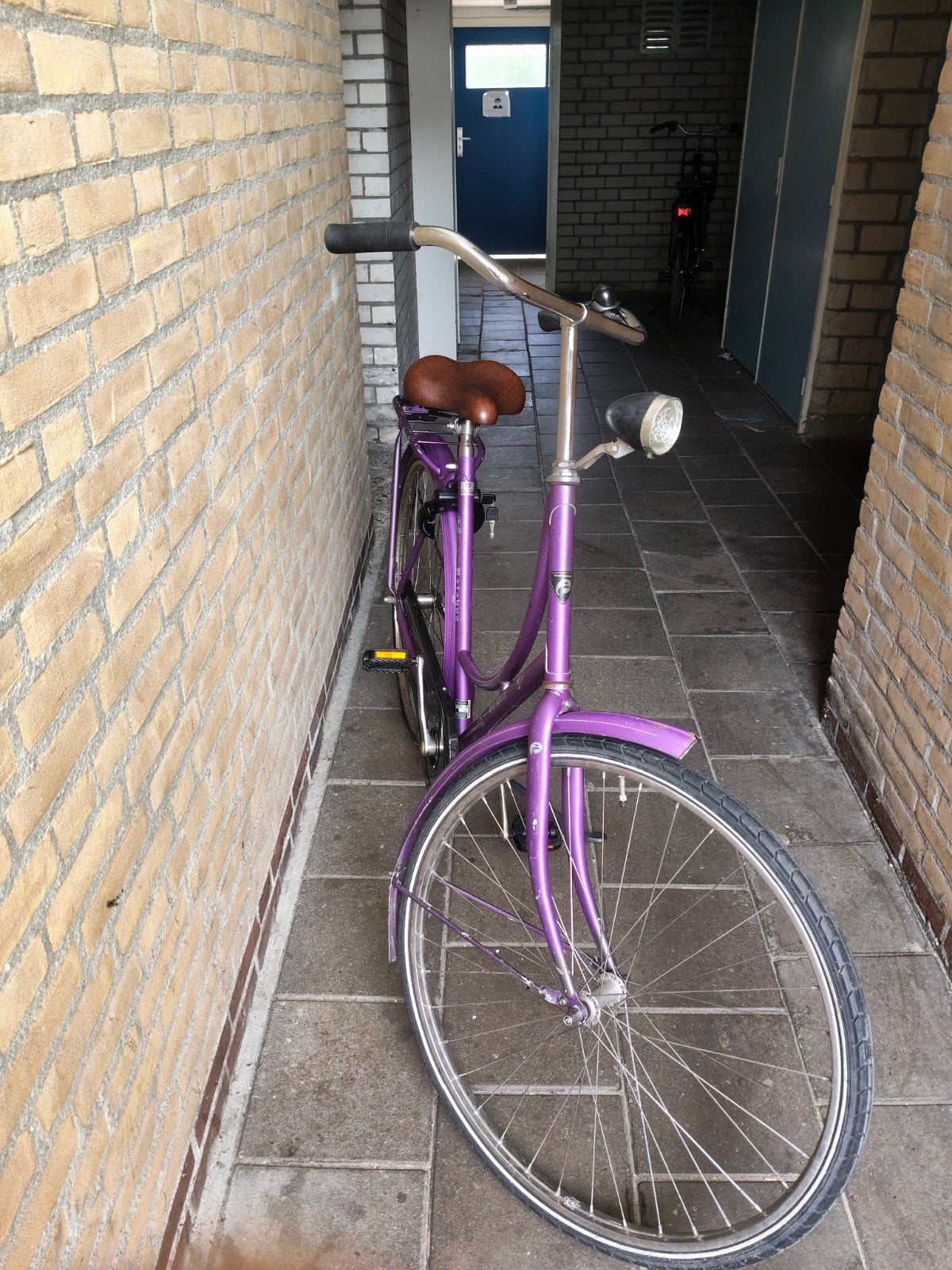 dames fiets 28 inch, Ophalen, Terugtraprem, Gebruikt, 47 tot 50 cm