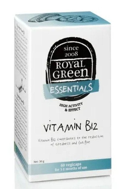 3x Royal Green Essentials Vitamine B12 - 60 vegicaps, Ophalen, Nieuw, Poeder of Drank