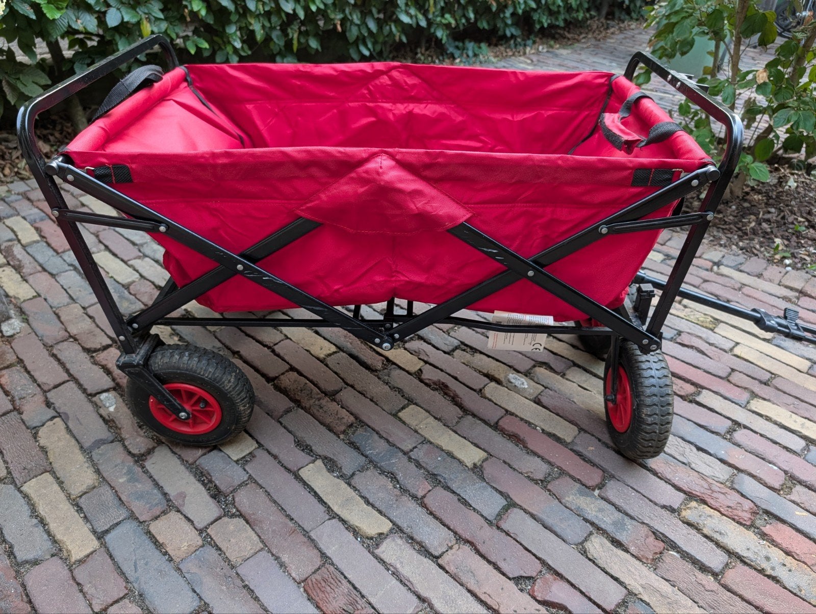 Opvouwbare bolderkar met zonnekap - MacWagon, Caravans en Kamperen, Bolderkarren, Ophalen, Opvouwbaar, Zo goed als nieuw