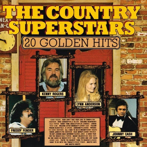 The Country Superstars 20 Golden Hits CD, Verzenden, Zo goed als nieuw, Album