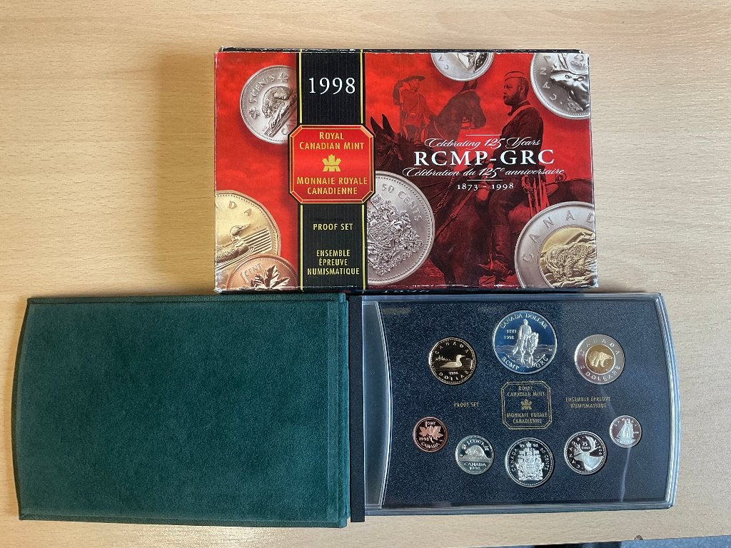 Canada proof set 1998, Ophalen of Verzenden, Noord-Amerika, Setje, Zilver