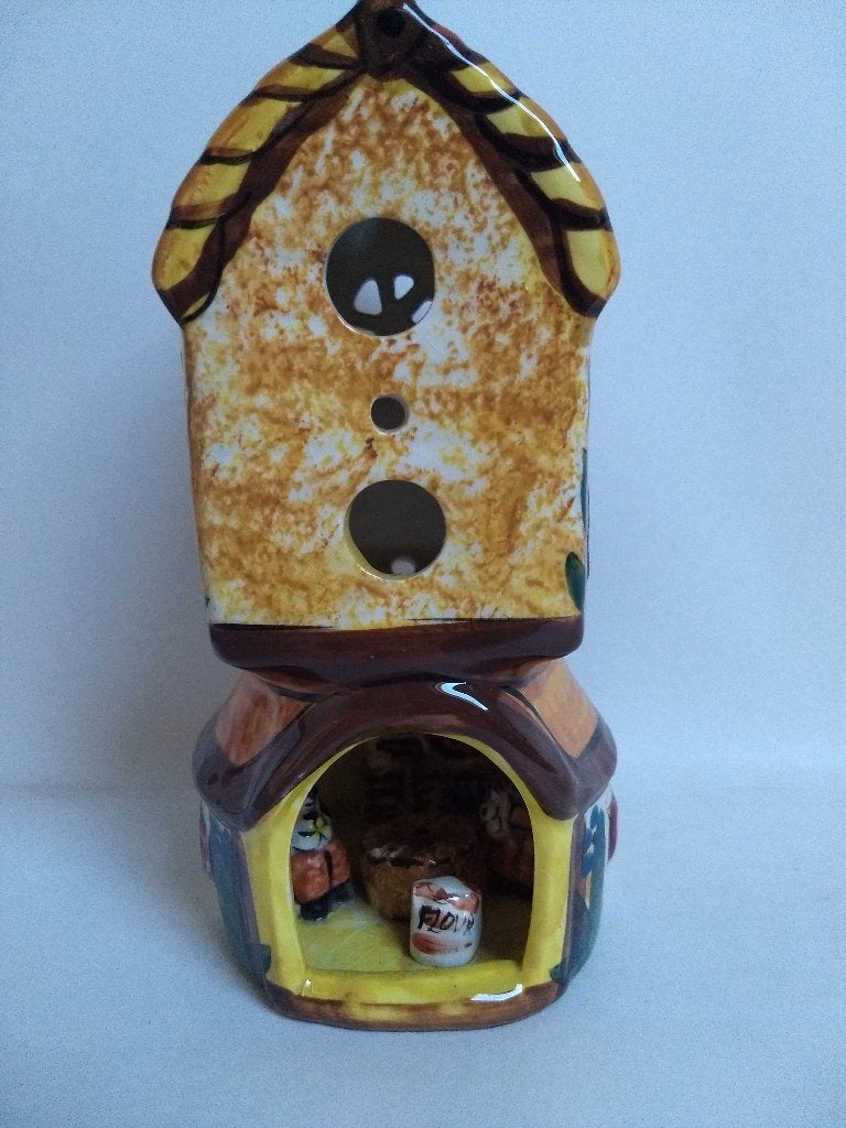 Vintage Derek Fowler Studio Aardewerk kinder lampje, Ophalen, Gebruikt, Vintage