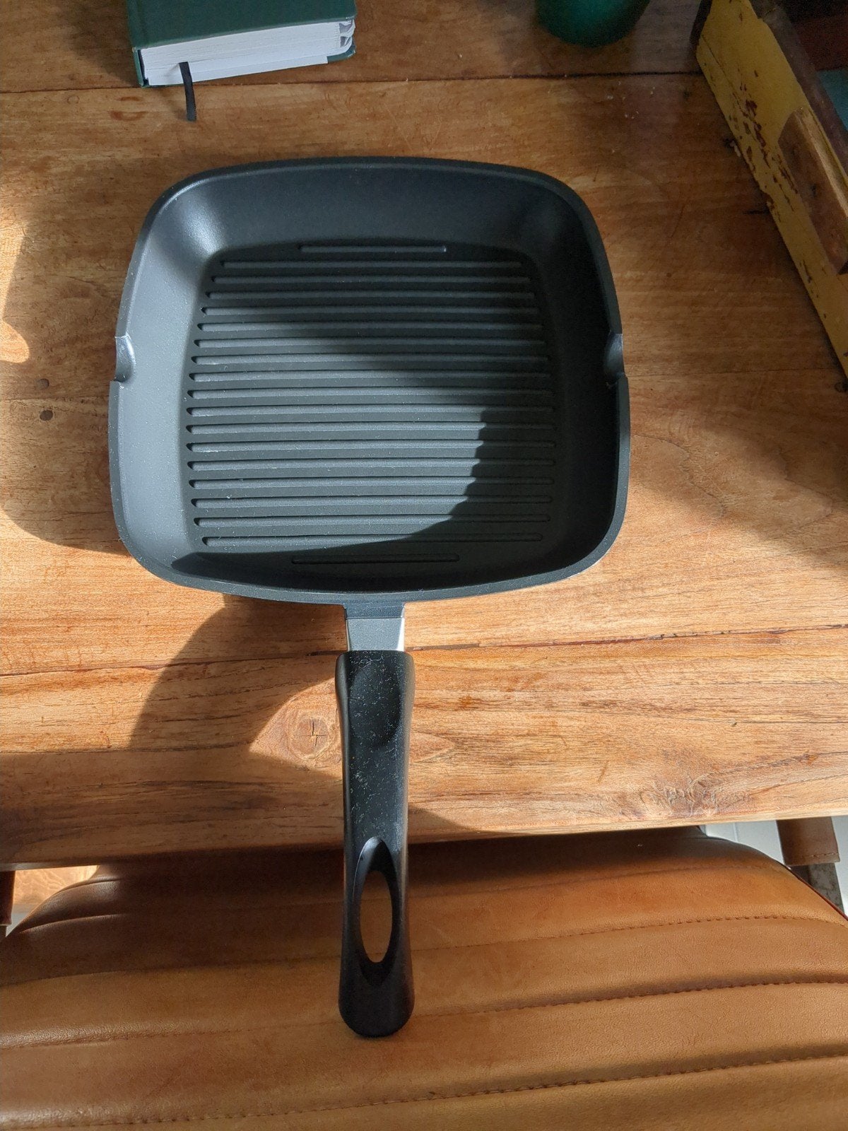 Grillpan - Zo goed als nieuw, Koekenpan, Aluminium, Ophalen of Verzenden, Zo goed als nieuw