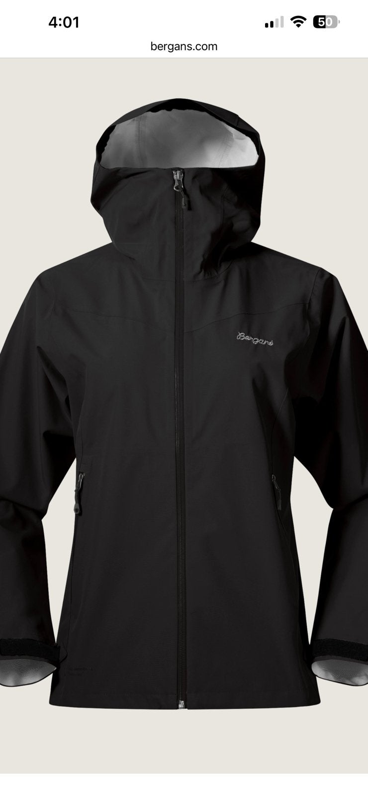 Brand new Bergans 2.5L Rain Coat - Unworn, Ophalen of Verzenden, Nieuw, Regenjas, Dames