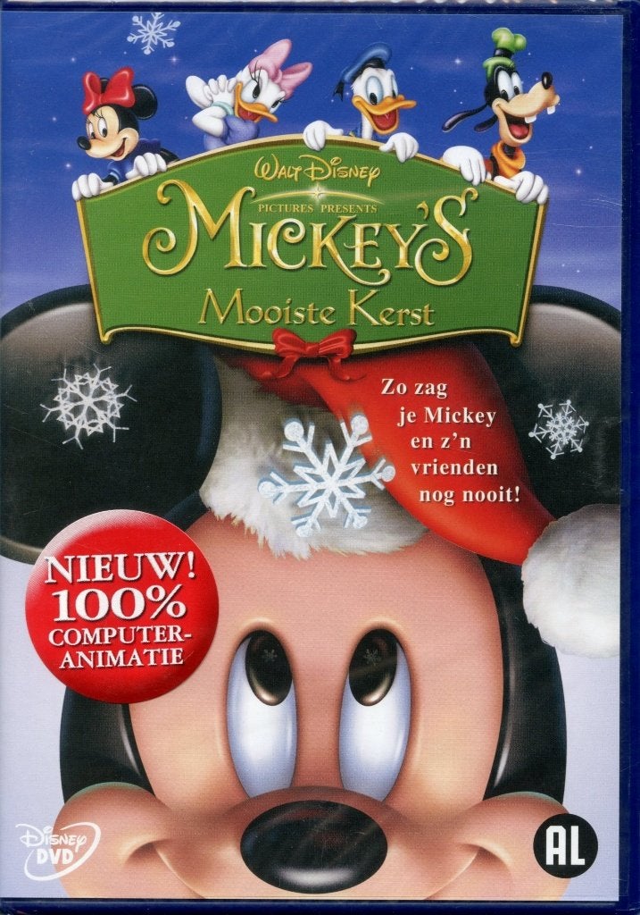 Disney - Mickey's mooiste kerst - Nieuw, Cd's en Dvd's, Alle leeftijden, Ophalen of Verzenden, Nieuw in verpakking, Amerikaans