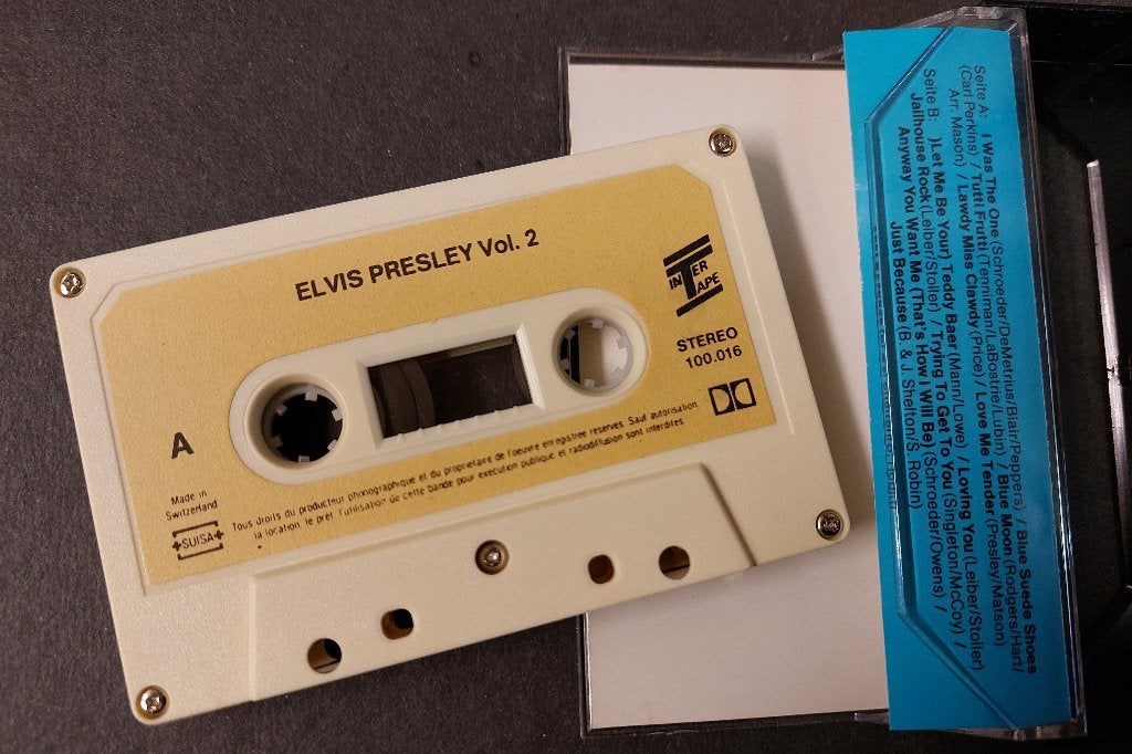 Elvis Presley CASSETTE Zwitserland Greatest Hits vol.2, Gebruikt, 1 bandje, NvT, Origineel