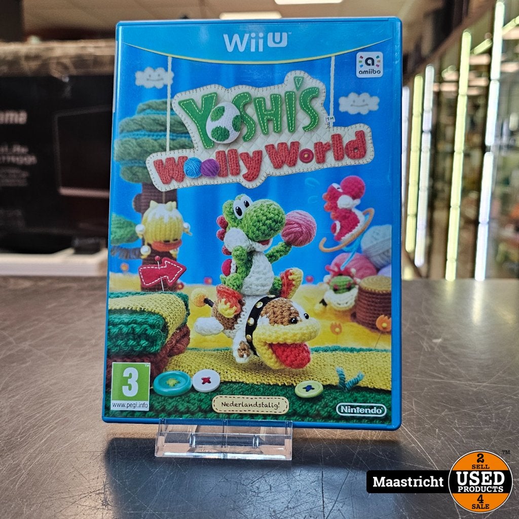 Nintendo Wii U Game | Yoshi's Woolly World, Spelcomputers en Games, Nintendo, Gebruikt, Support@nintendo.com, 11-1 Hokotate-cho, Kamitoba, Minami-ku
Kyoto 601-8501
Japan